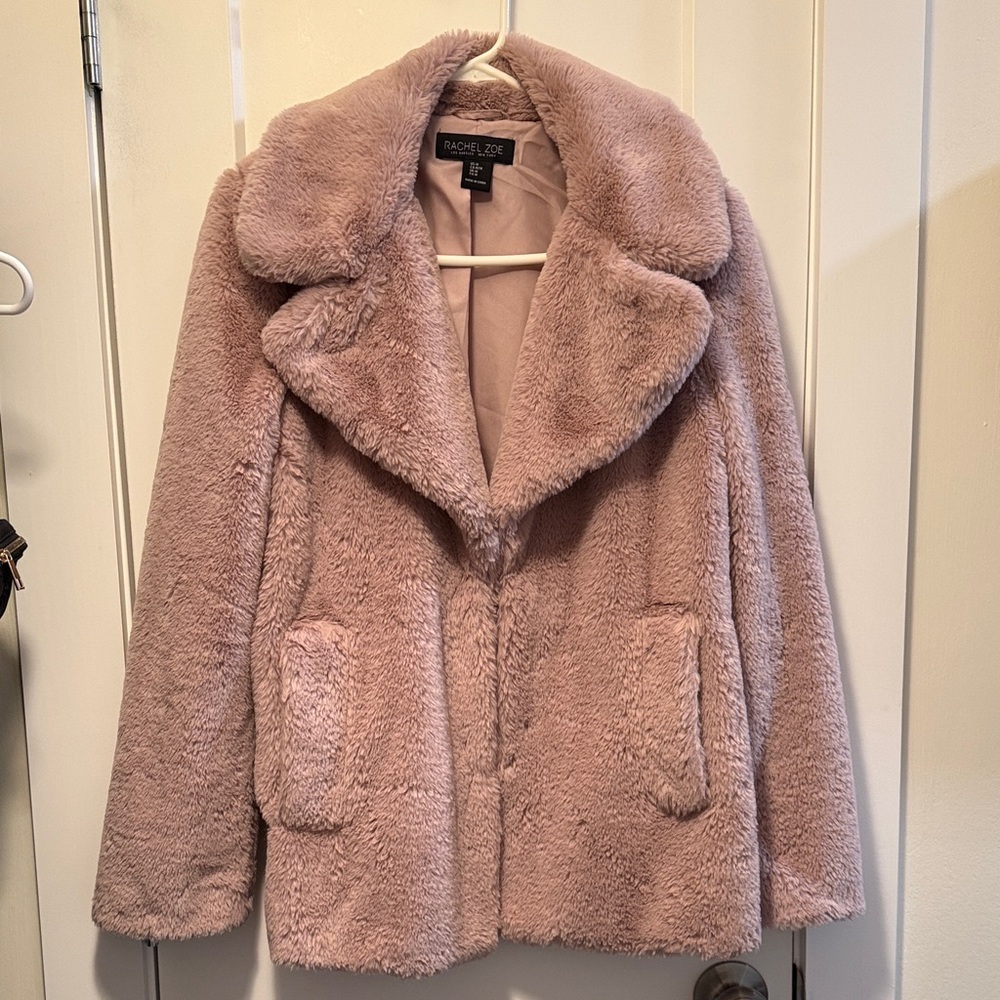 Rachel Zoe Women's Blush Teddy Jacket